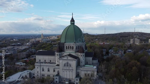 Montréal- Oratoire Saint-Joseph and Mount Royal Aerial photo