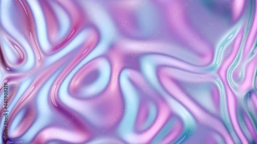 Diseño orgánico con degradado. Ilustración de líquidos. Modelado 3d con relieve y textura.