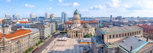 panoramic view at the gendarmenmarkt, berlin