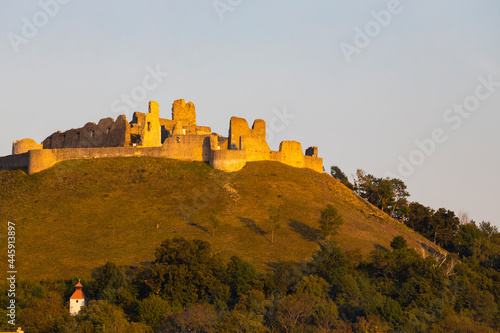 Branc ruins near Myjava, Western Slovakia, Slovakia photo