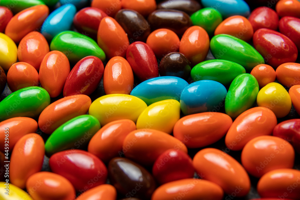Heap of colorful little candies Heap of colorful little candies