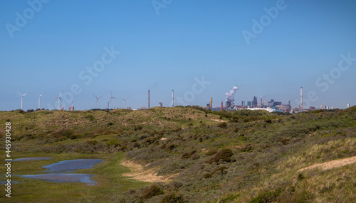 Factory at the beach