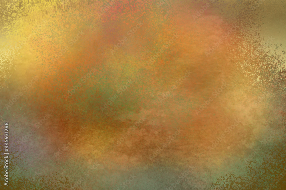 Obraz premium Golden Abstract decorative paper texture background for artwork - Illustration