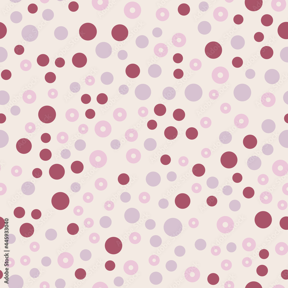 seamless polka pattern