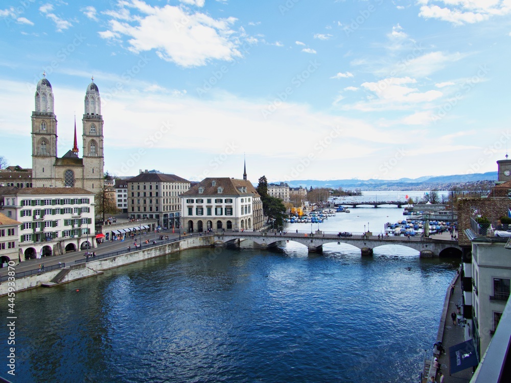 Obraz premium Innenstadt Zürich