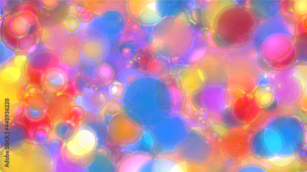 Spots Bokeh Color Abstract Background