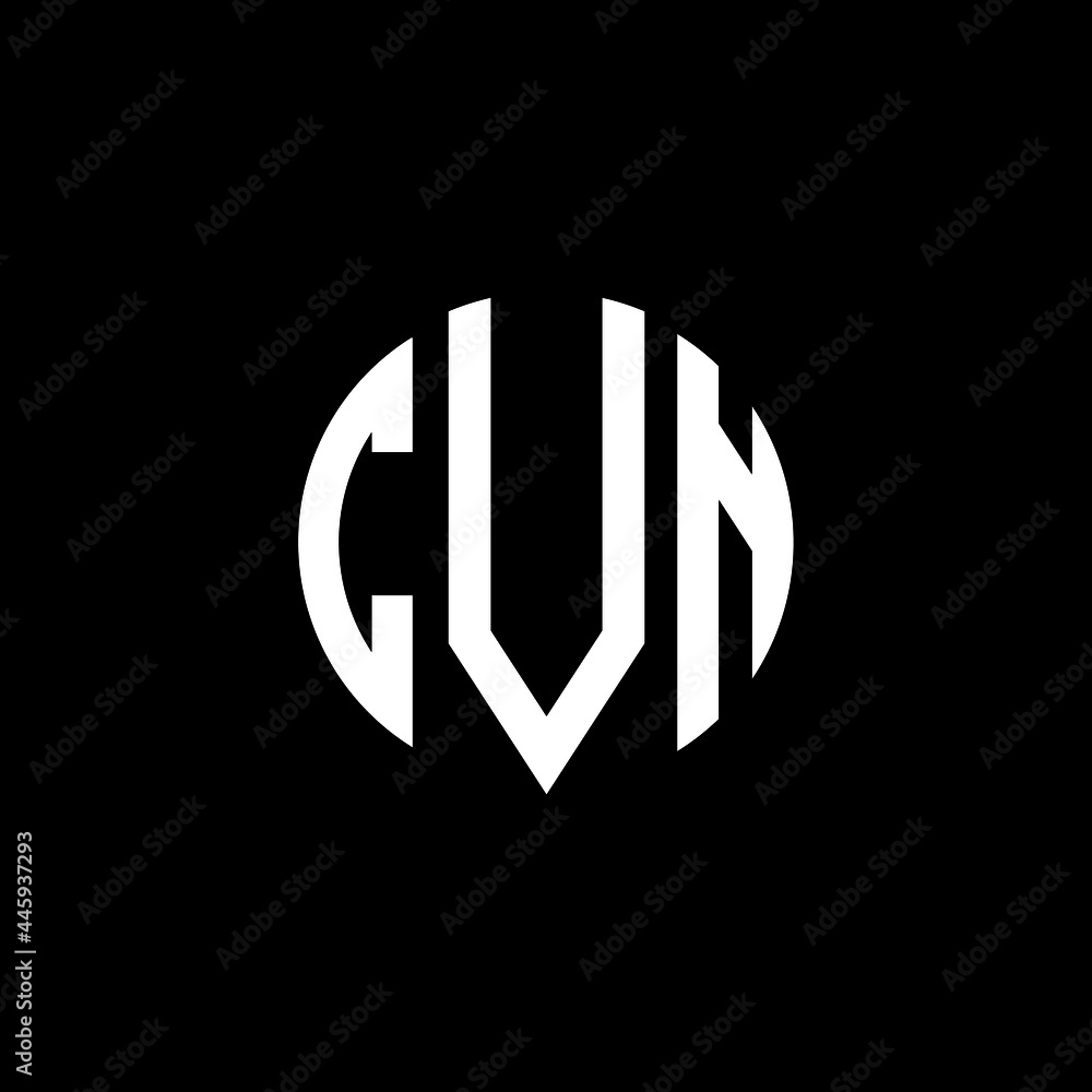 CVN Letter Logo Design CVN Letter In Circle Shape CVN Creative Three cvn-letter-logo-design-cvn-letter-in-circle-shape-cvn-creative-three