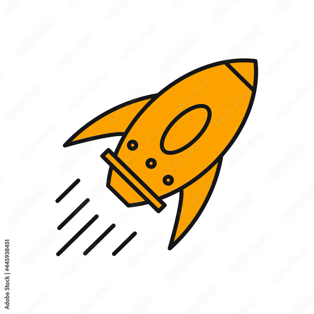 rocket icons symbol vector elements for infographic web rocket icons symbol vector elements for infographic web