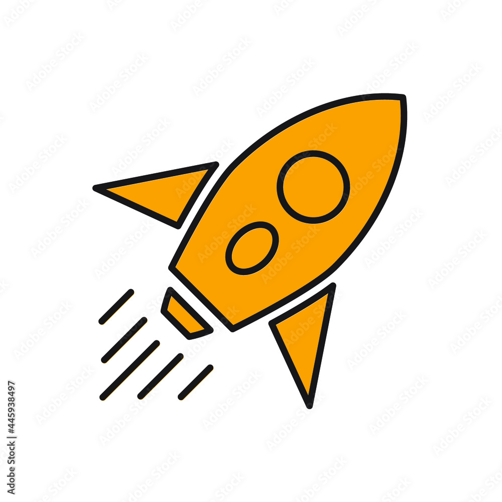rocket icons symbol vector elements for infographic web rocket icons symbol vector elements for infographic web