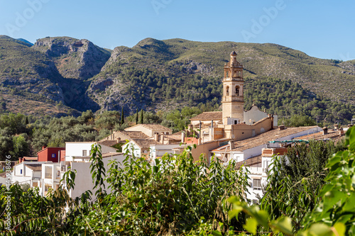 Benissiva, Mediterranean town in the interior of Alicante (Spain). 