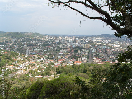 city view from the top of the mountain