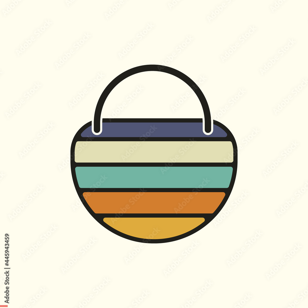Ecommerce Shopping Bag Logo for Business and Company Ecommerce Shopping Bag Logo for Business and Company