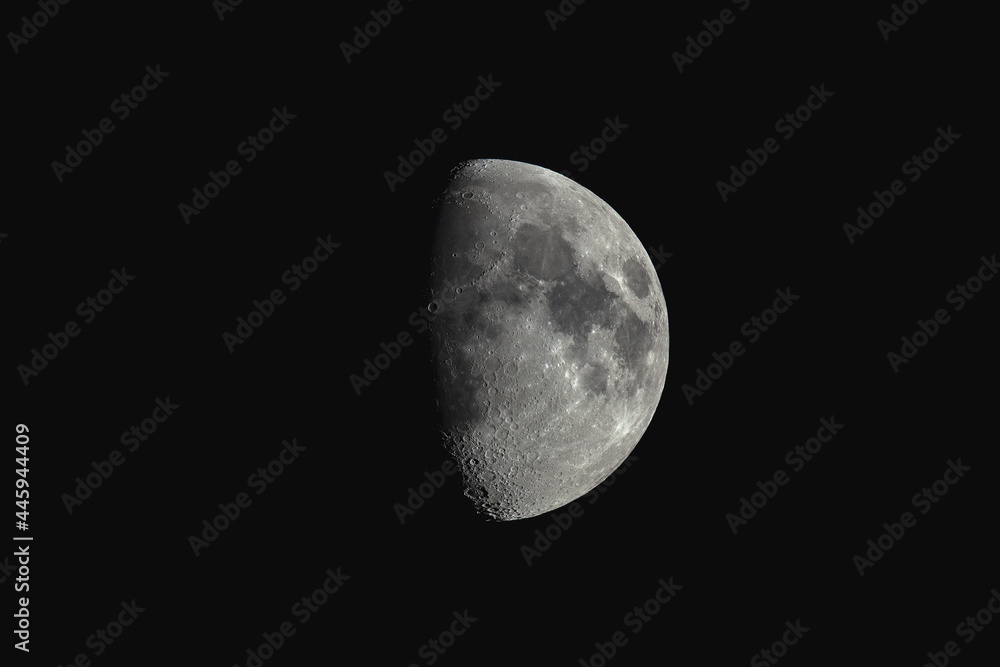 Moon in the night sky