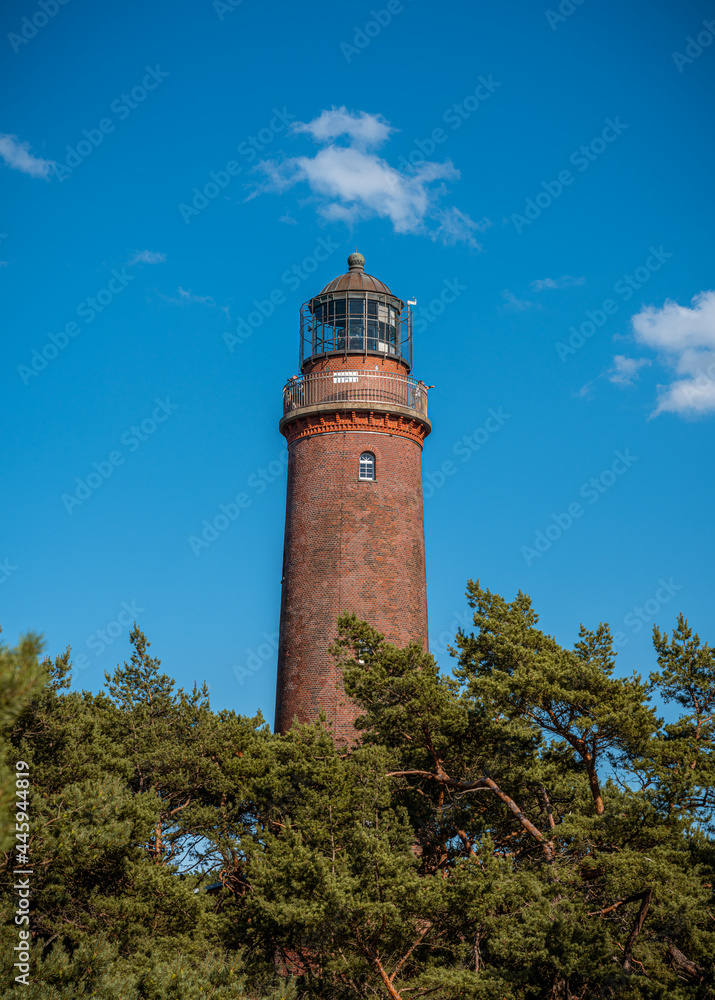 Leuchtturm Darßer Ort an der Ostsee
