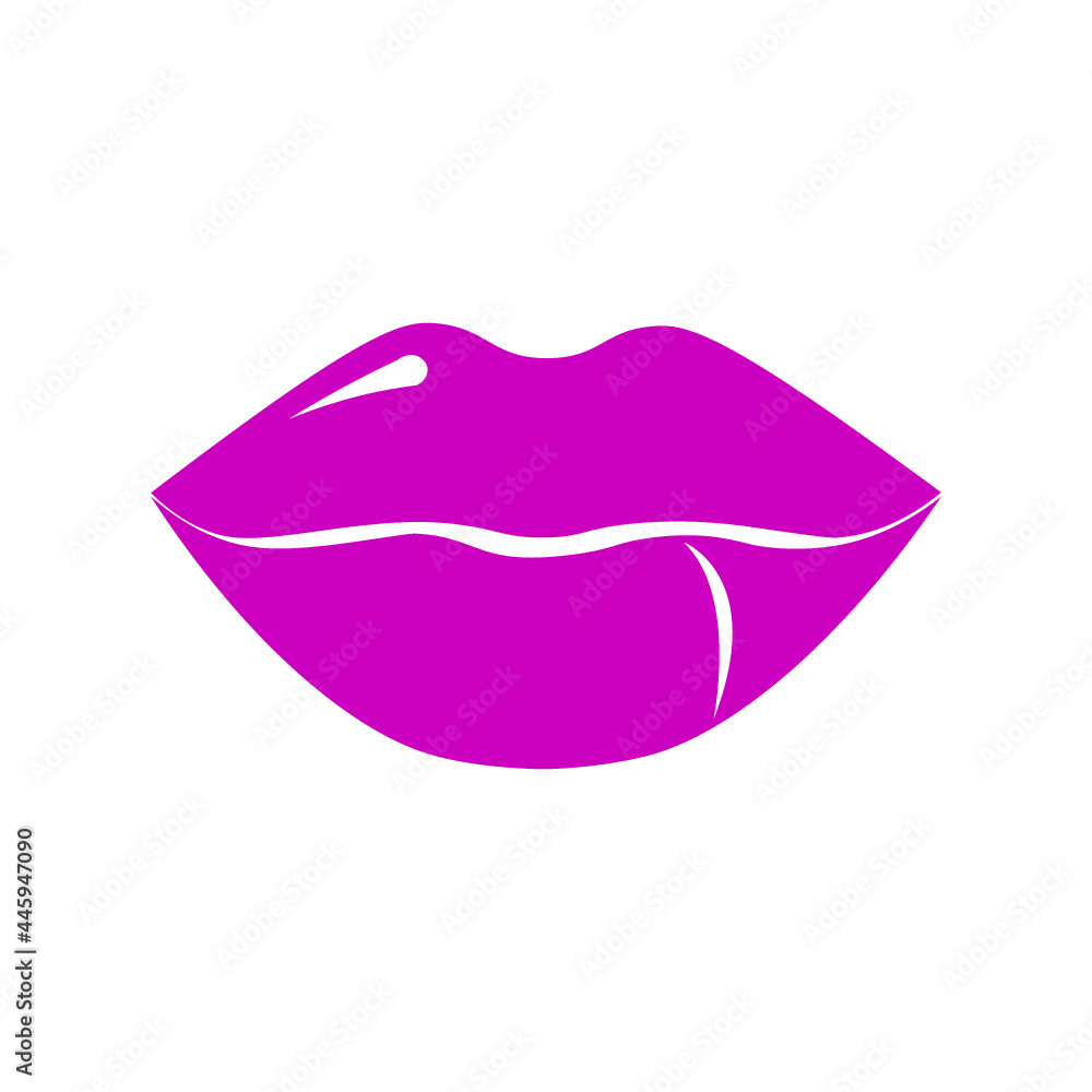 kiss on a white background isolated kiss on a white background isolated