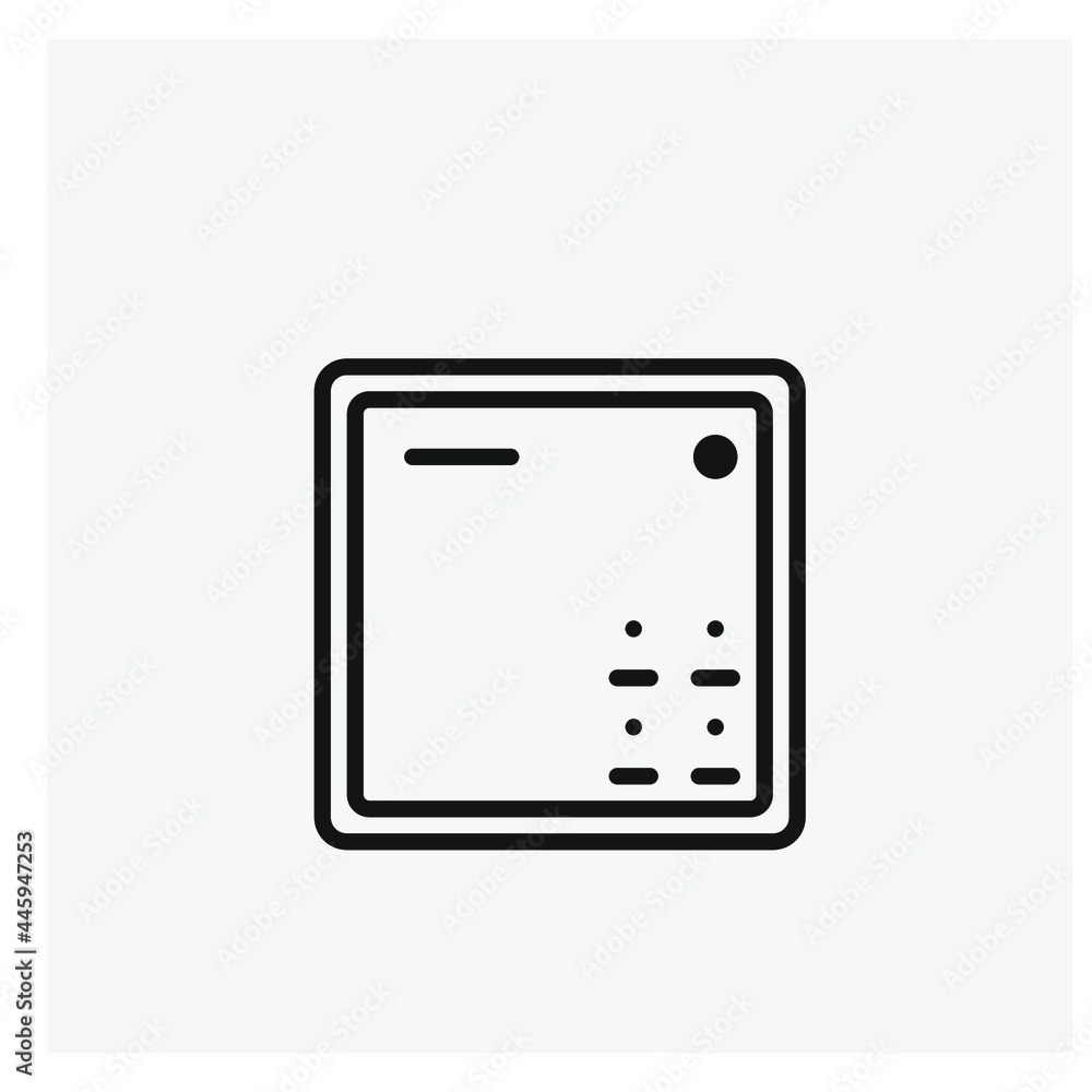 Smart vector icon. Editable stroke. Symbol in Line Art Style for Design, Presentation, Website or Apps Elements, Logo. Pixel vector graphics - Vector Smart vector icon. Editable stroke. Symbol in Line Art Style for Design, Presentation, Website or Apps Elements, Logo. Pixel vector graphics - Vector