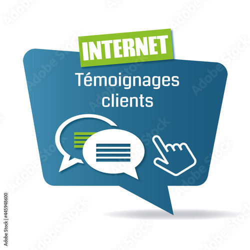 Logo témoignages clients.