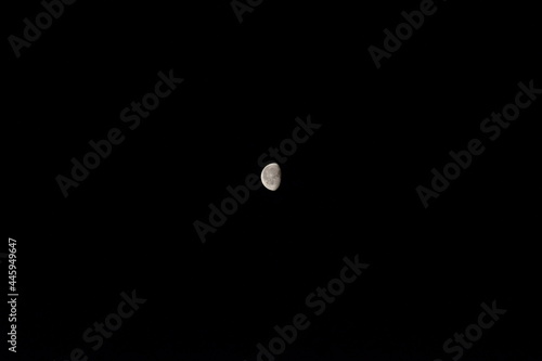 moon in the sky, moon, sky, night, dark © Sergei