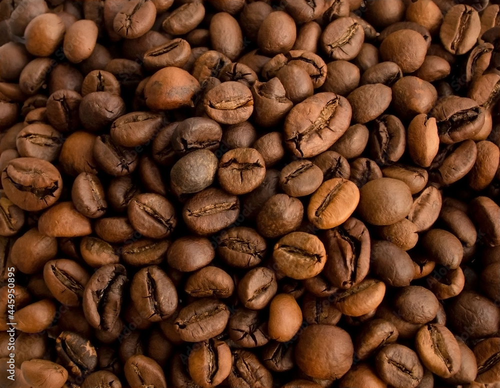 background of roasted coffee beans background of roasted coffee beans
