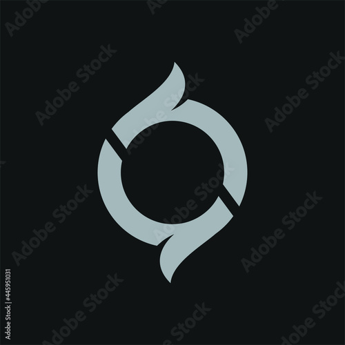 Circle with Letter R and A icon. RA, AR Logo design. Vector Illustration.