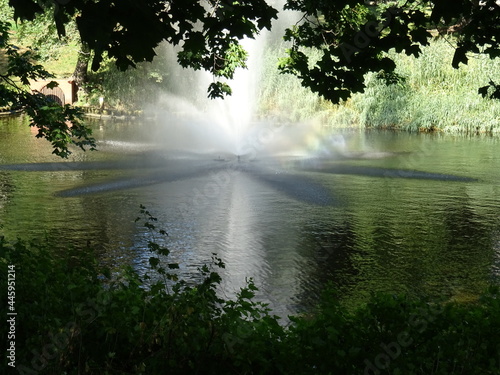 fountain in the park