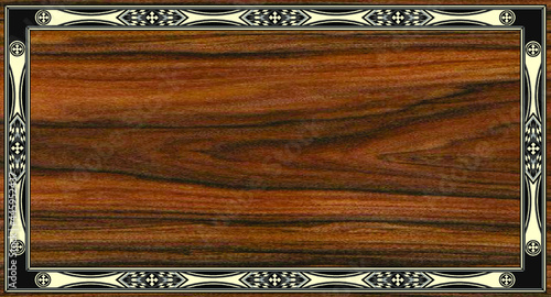 Digital wood marquetry for Crafts, Arts, finished with epoxy resin