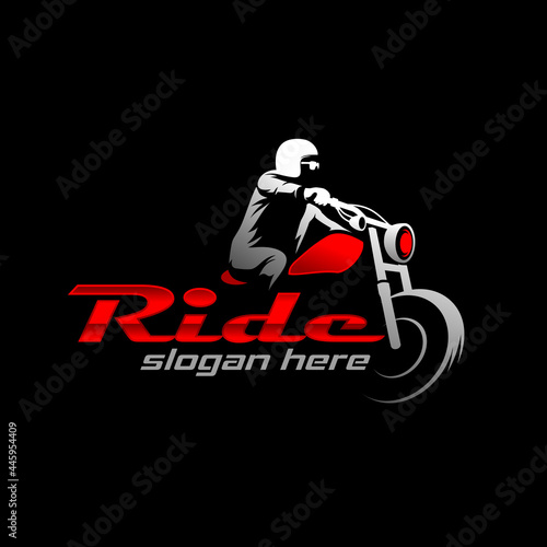 motorcycle logo template