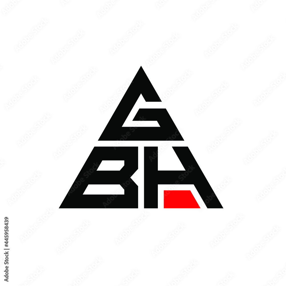 GBH triangle letter logo design with triangle shape. GBH triangle logo design monogram. GBH triangle vector logo template with red color. GBH triangular logo Simple, Elegant, and Luxurious Logo. GBH GBH triangle letter logo design with triangle shape. GBH triangle logo design monogram. GBH triangle vector logo template with red color. GBH triangular logo Simple, Elegant, and Luxurious Logo. GBH