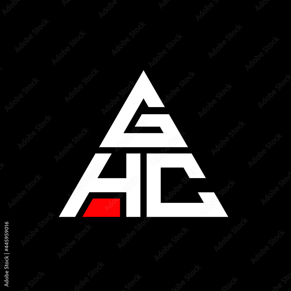 GHC triangle letter logo design with triangle shape. GHC triangle logo design monogram. GHC triangle vector logo template with red color. GHC triangular logo Simple, Elegant, and Luxurious Logo. GHC GHC triangle letter logo design with triangle shape. GHC triangle logo design monogram. GHC triangle vector logo template with red color. GHC triangular logo Simple, Elegant, and Luxurious Logo. GHC