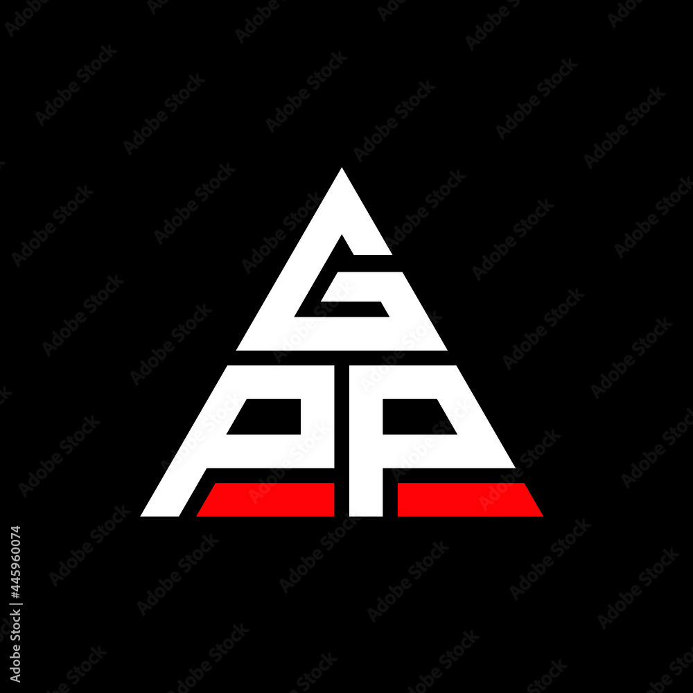 GPP triangle letter logo design with triangle shape. GPP triangle logo design monogram. GPP triangle vector logo template with red color. GPP triangular logo Simple, Elegant, and Luxurious Logo. GPP GPP triangle letter logo design with triangle shape. GPP triangle logo design monogram. GPP triangle vector logo template with red color. GPP triangular logo Simple, Elegant, and Luxurious Logo. GPP