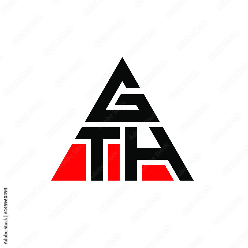 GTH triangle letter logo design with triangle shape. GTH triangle logo design monogram. GTH triangle vector logo template with red color. GTH triangular logo Simple, Elegant, and Luxurious Logo. GTH GTH triangle letter logo design with triangle shape. GTH triangle logo design monogram. GTH triangle vector logo template with red color. GTH triangular logo Simple, Elegant, and Luxurious Logo. GTH