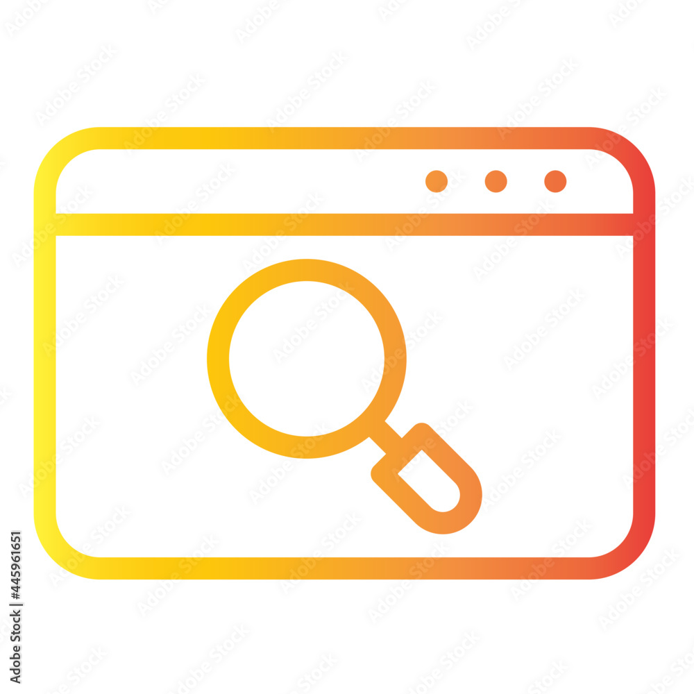 website search gradient icon website search gradient icon