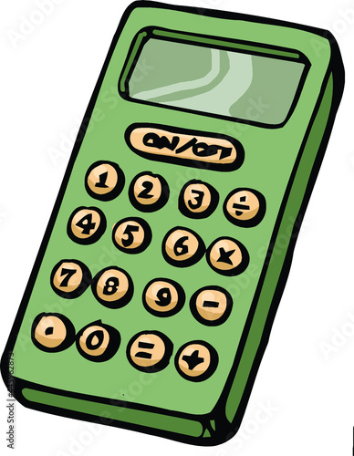 handheld calculator | school supplies

