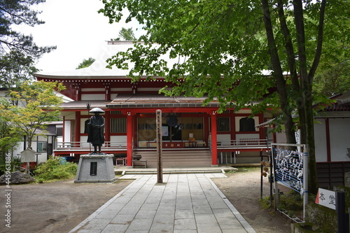 群馬 草津温泉 光泉寺 夏の風景