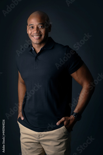 Handsome model man
