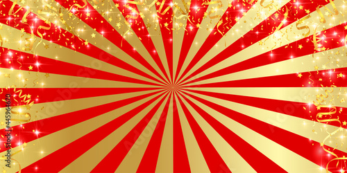 日の出　太陽　金　背景