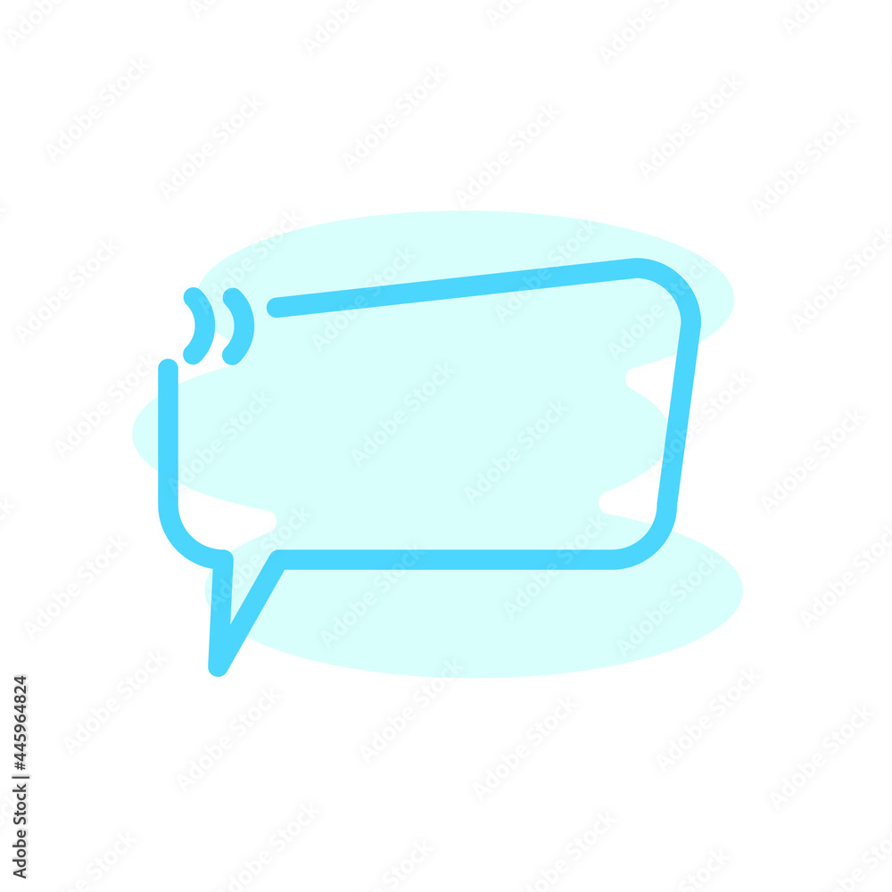 Illustration Vector Graphic of Bubble Speech icon Illustration Vector Graphic of Bubble Speech icon