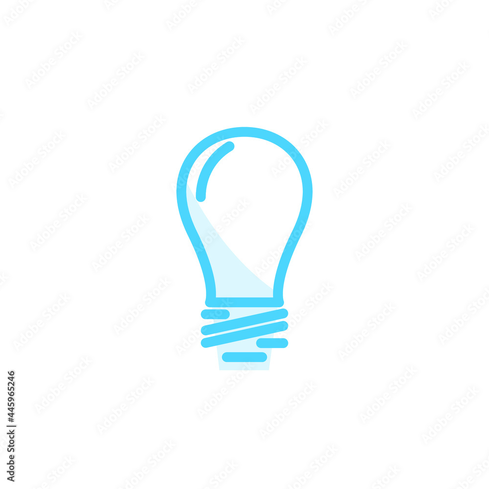 Illustration Vector Graphic of Bulb Lamp icon Illustration Vector Graphic of Bulb Lamp icon