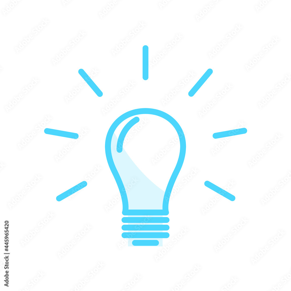 Illustration Vector Graphic of Bulb Lamp icon Illustration Vector Graphic of Bulb Lamp icon