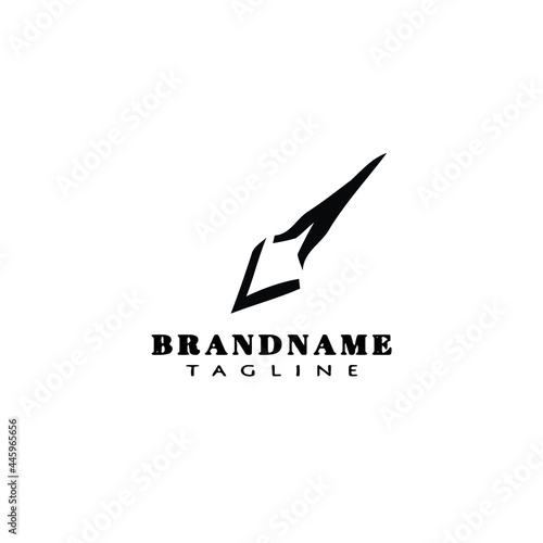 arrow logo icon design vector illustration