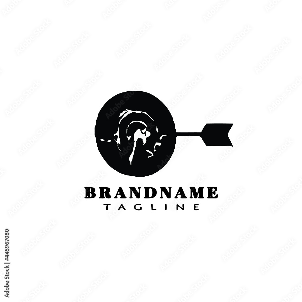 target logo icon template vector illustration target logo icon template vector illustration