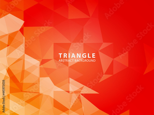 Triangle Abstract background - Vector