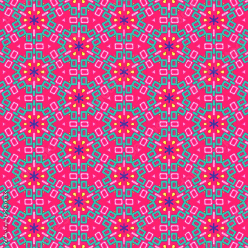 Geometric Pattern Wallpaper Art