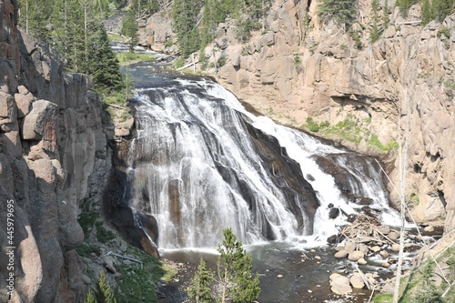 Gibbon s Falls in Yellowstone National Park