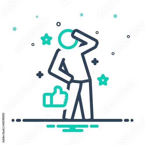 Mix icon for perform