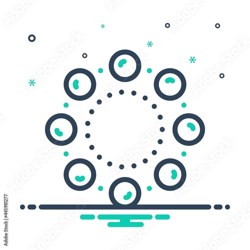 Mix icon for beads