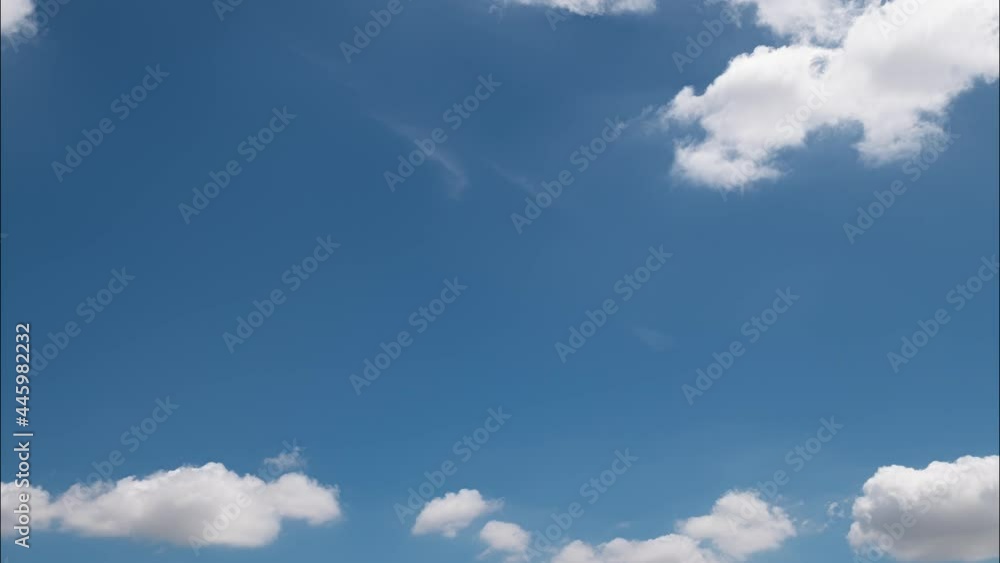 Beautiful motions clouds. Puffy fluffy white clouds sky time lapse. Cloudscape cloudy timelapse. Beautiful motions clouds. Puffy fluffy white clouds sky time lapse. Cloudscape cloudy timelapse.