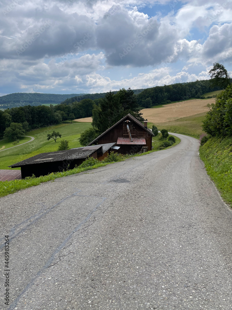 In der Schweiz bei Aarau