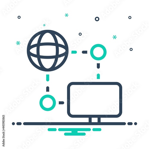 Mix icon for ping