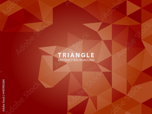 Triangle Abstract background - Vector